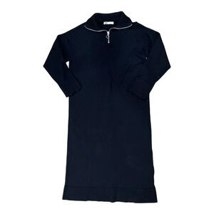 Zara Black Knit Maxi Dress M